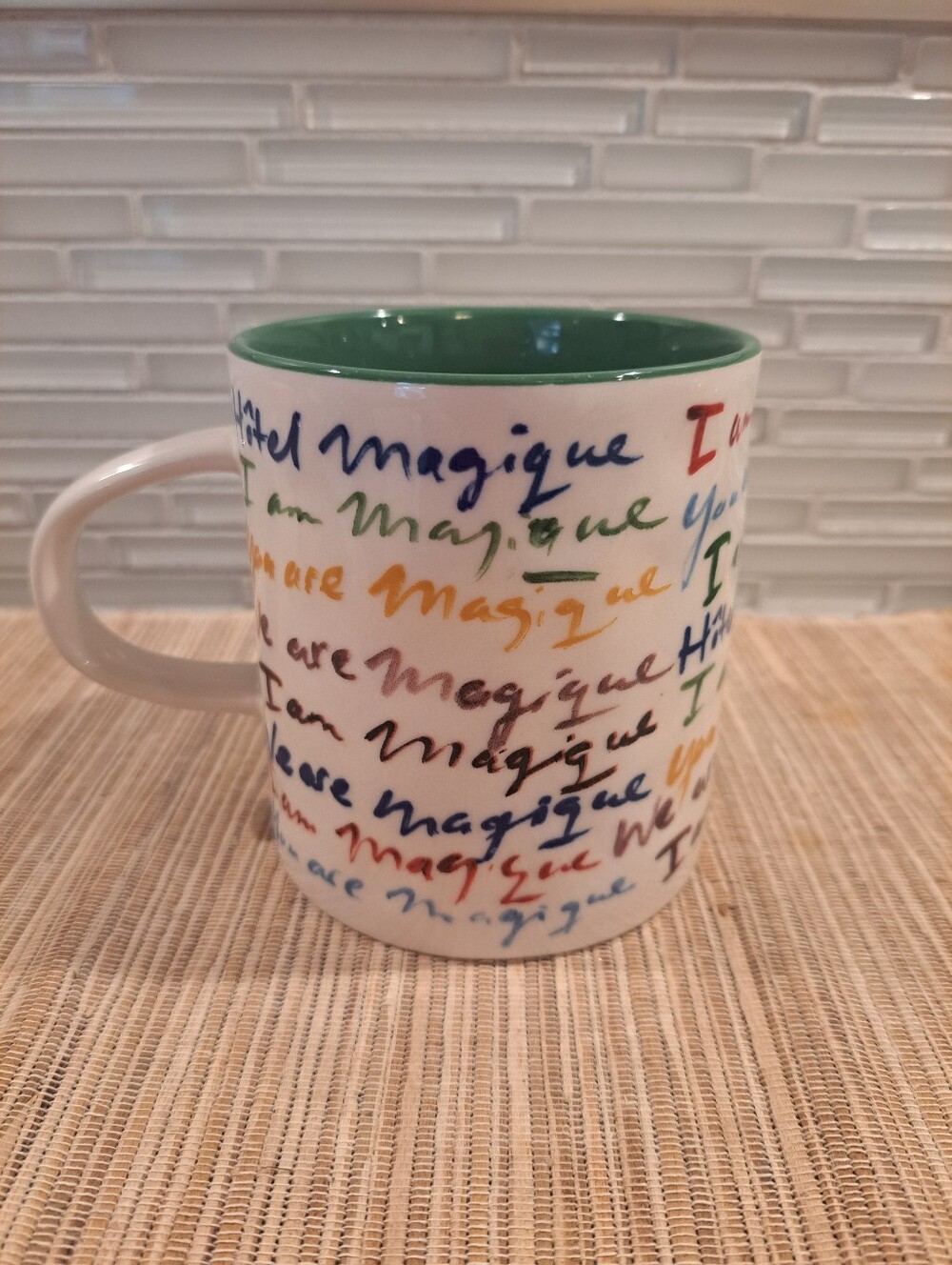 Anthropologie Hotel Magique I AM Magique You Are Magique Mug Multicolor